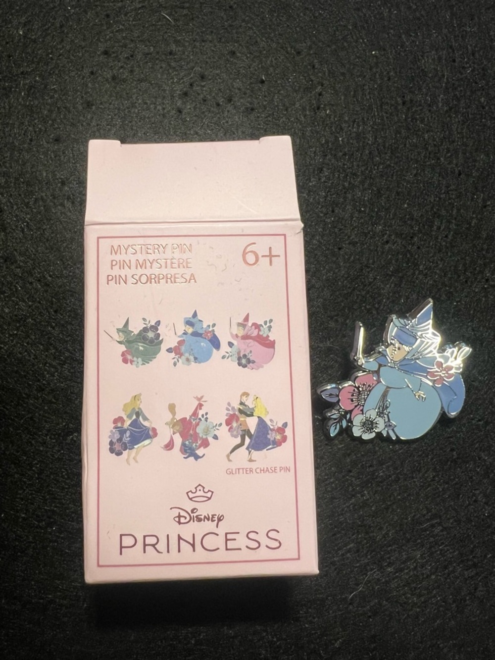 Disney Princess Merryweather Fairy Enamel Pin - Light Blue